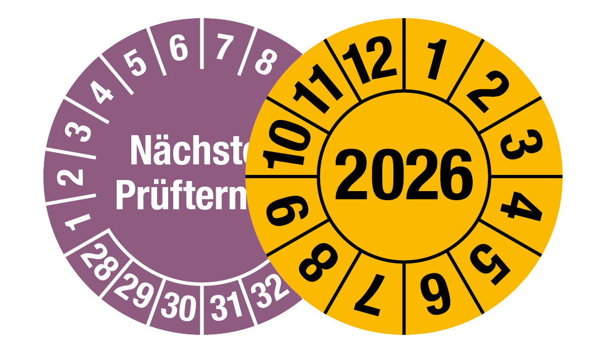Erfahren Sie hier mehr über Prüfplaketten.