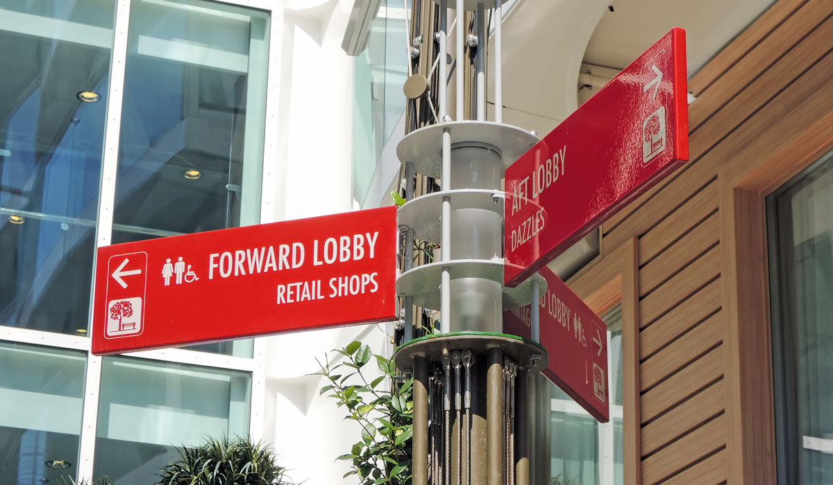 Erfahren Sie hier mehr über Leitsysteme und Wegweisung.