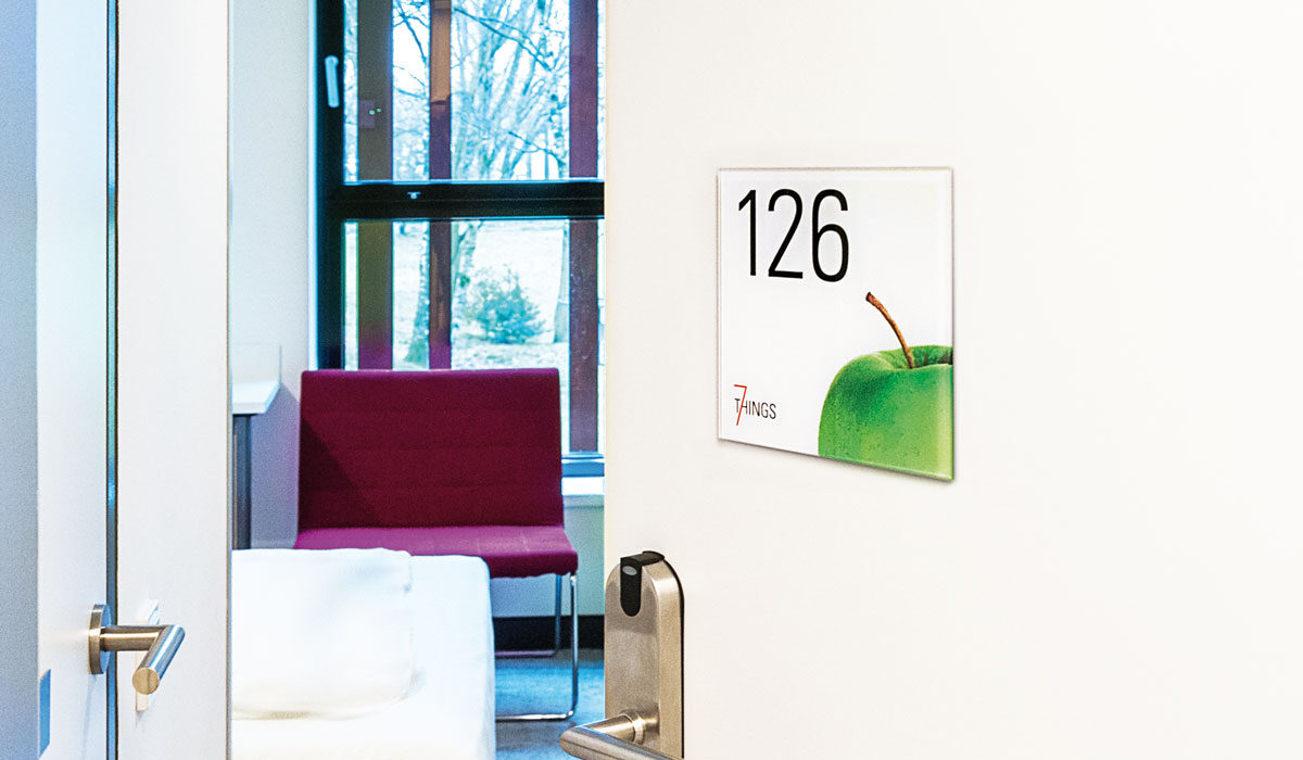 Erfahren Sie hier mehr über Türschilder.